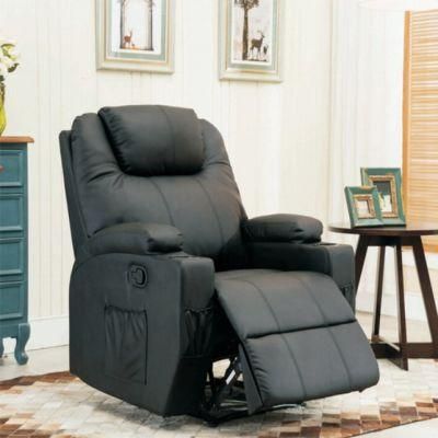 Modern Leather Living Room Furniture Massage Electric Recliner Sofa Chair