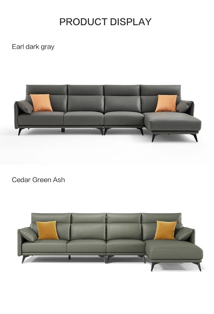 Linsy Wooden Genuine 3 Seater Real Leather Sofa with Armrest S186-a