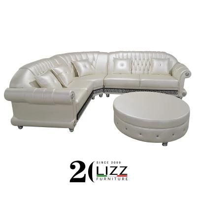 Leisure Home Furniture Tufted Upholstered Living Room Sofa