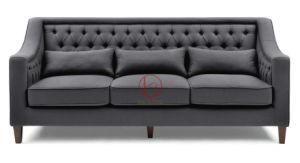 Living Room Birch Wood Leisure Button Tufted Living Room Sofa