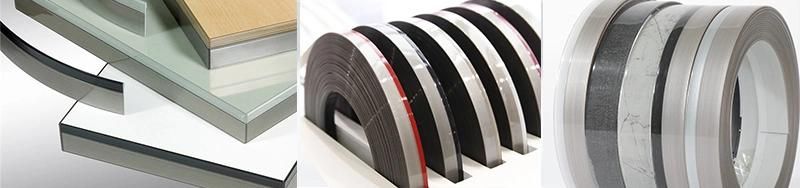 Shanghai Factory Supply High-Quality Pre-Glue Self Adhesive PVC Edge Banding for Table Strip