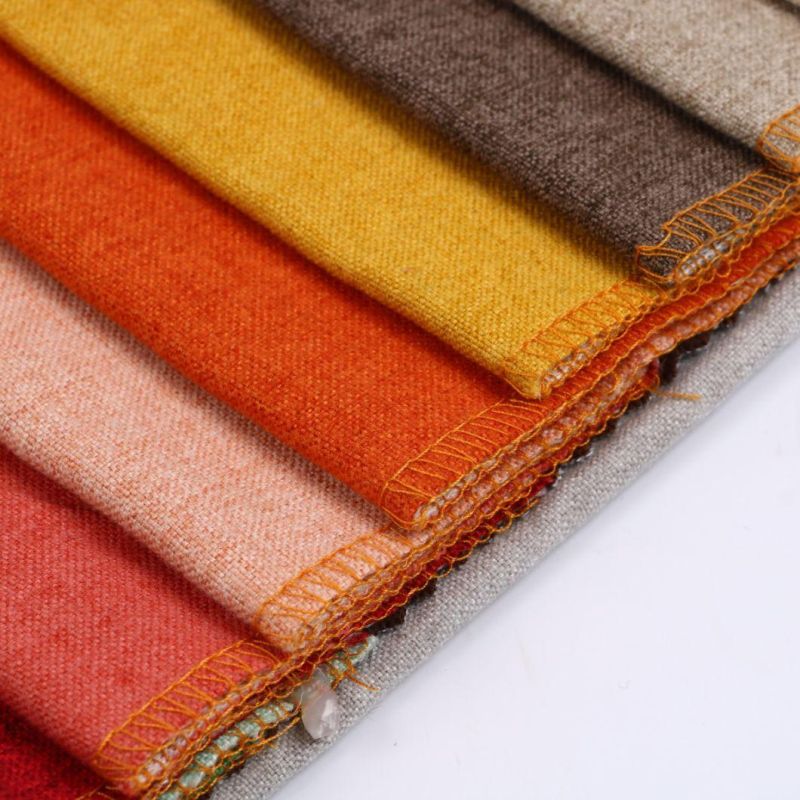 Wholesale 100% Polyester Colorful Customized Chenille Sofa Fabric Upholstery Sofa Fabric High Quality Newest Fabric Used for Sofa