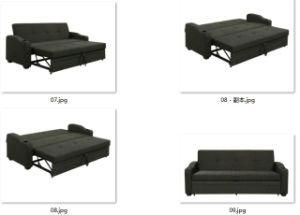 European Style Modern Multi Function Metal Frame Folding Sofa Cum Bed for Hotel