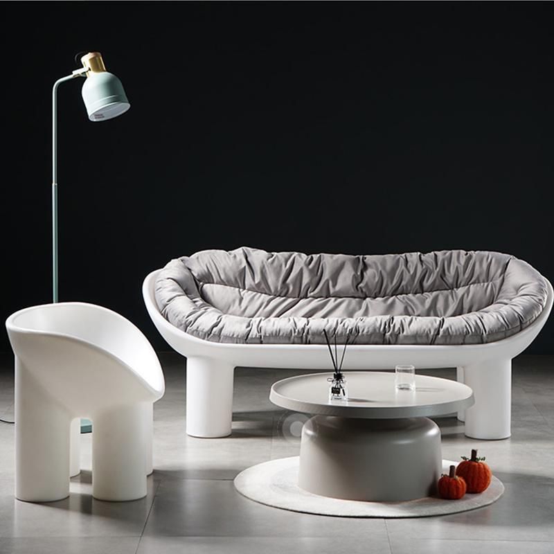 Plastic PE Modern Home Living Room Furniture Chairs PE Sofa