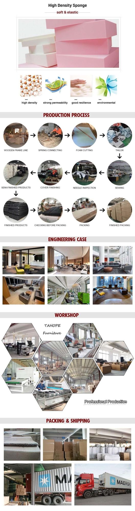 Wholesale Good Quality Hotel Sofa Design