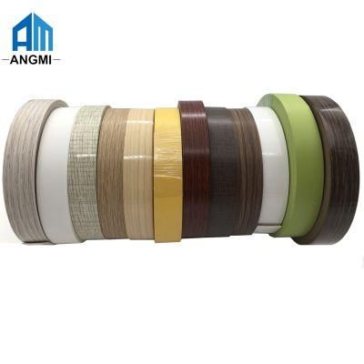 Strongadhesion PVC /ABS/PMMA Melamine Edge Banding for Office Table and Home Furniture