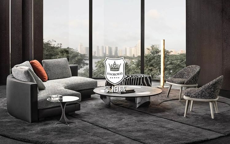 Modular Versatile Hotel Sofa Used in Lobby with New Compositions in Different Versions