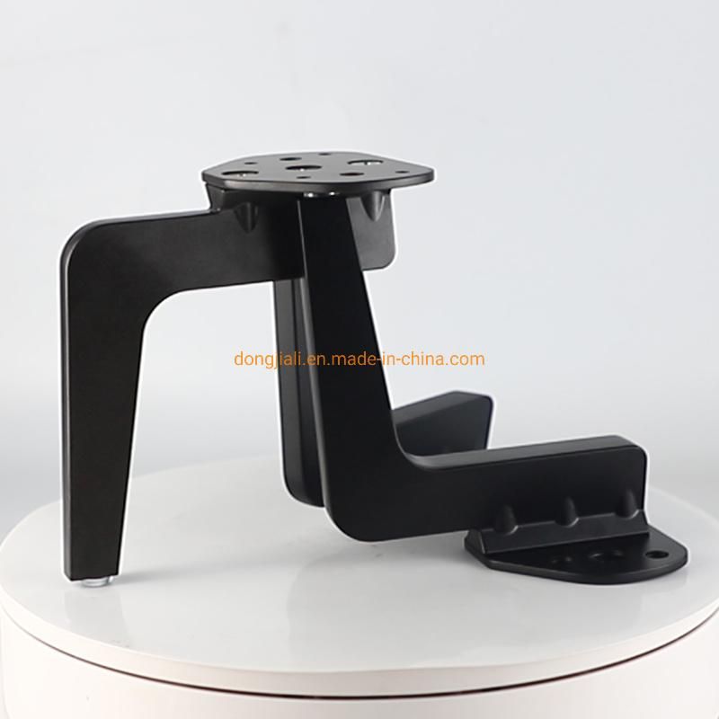 Aluminum Alloy Black Legs Hardware for Sofa Table Bed Modern DIY Made Affordable