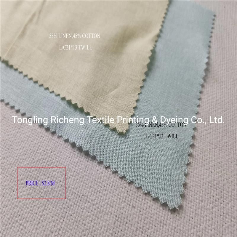 Customized Polyester Linen Sofa Fabric