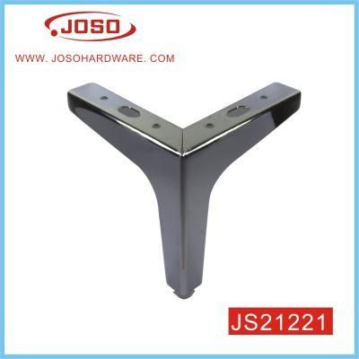 Bright Chrome Metal Furniture Leg for Table