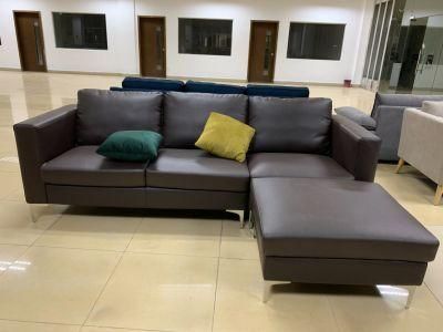 Nova Top Sell Modern Living Room Sofas Leather Living Room Furniture Corner Sofa