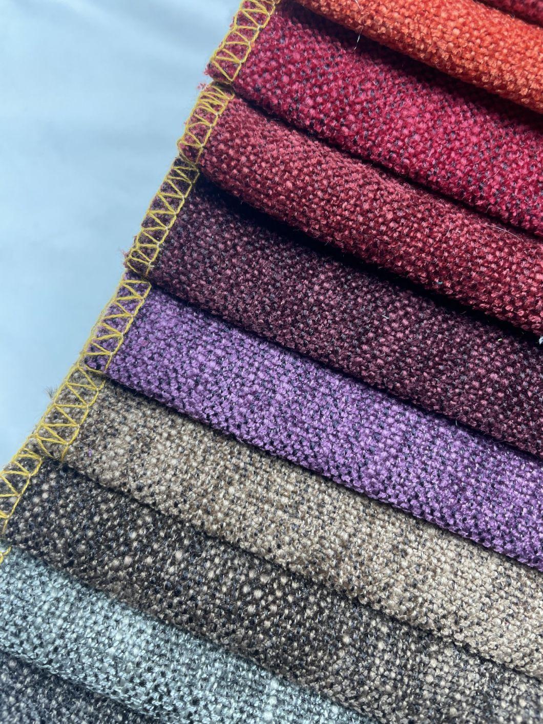 Sofa Upholstery Polyester Fabric145cm Width 100% Polyester Knitted Chenille Sofa Fabric Jacquard Sofa Upholstery Fabric for Sofa