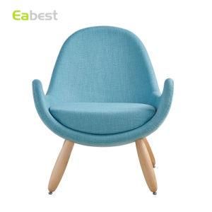 Factory Price Home Furniture Living Room Solid Wood Base Fabric Sofa with Hand Sewing