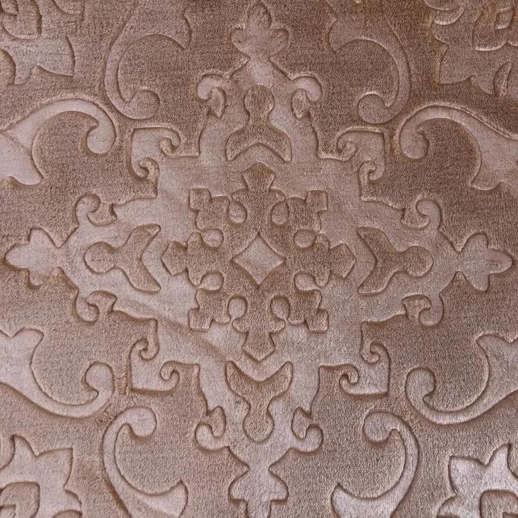 100% Polyester 3D Embossed Texture Plush Flannel Fleece Sofa Bedding Blanket
