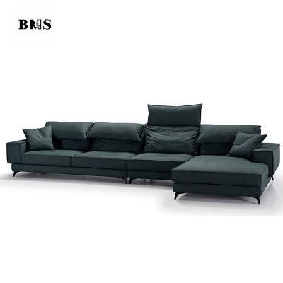 Luxury Modern Contemporary Italian Home Furniture Living Room Set Fabric Sectional Sofa