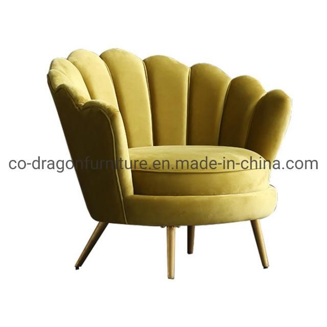 Modern Leisure Sofa Chair with Metal Legs for Home Furniture