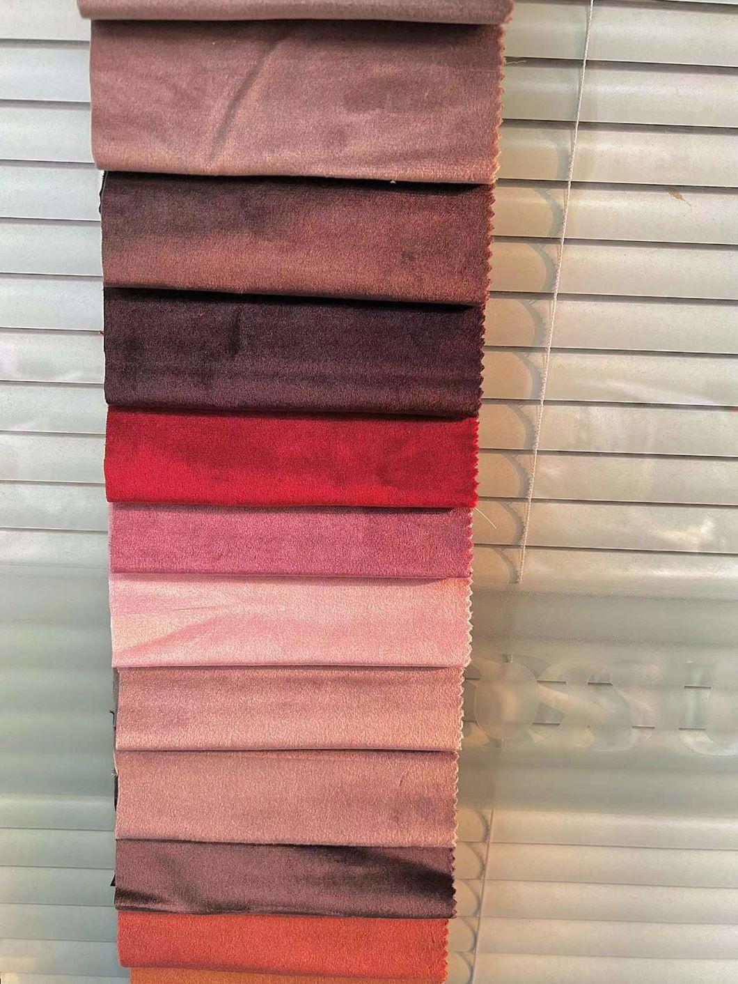 Soft Dutch Velvet Curtain Sofa Decorate Fabric