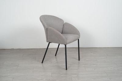 Modern Home Dining Room Restaurant Furniture Sofa Chair Metal Legs Seat Dining Chair