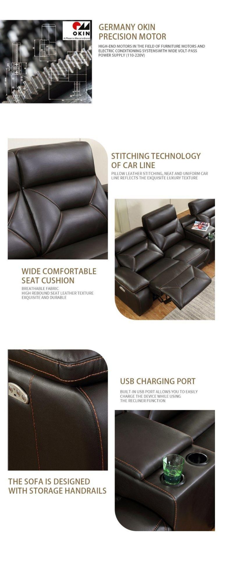 Hot Casual Lounging Feature Sofa Handmade Sofa Home Furniture Quality PVC Living Room Sofa