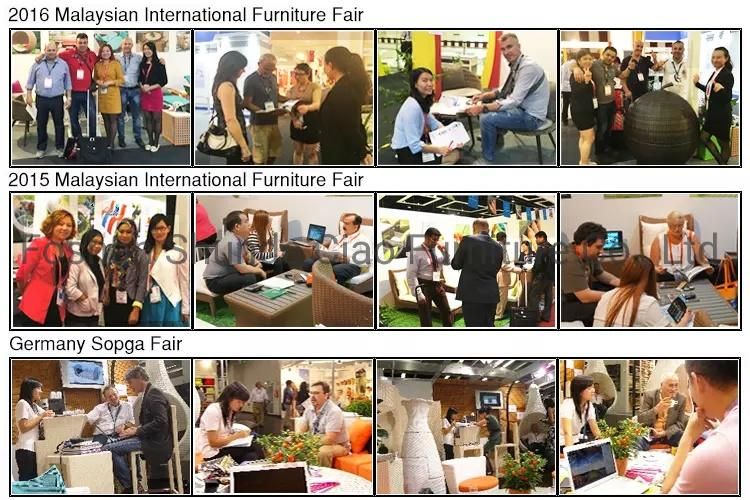 F- Guangdong Outdoor Furniture Garden Rattan Sofa (CF611)