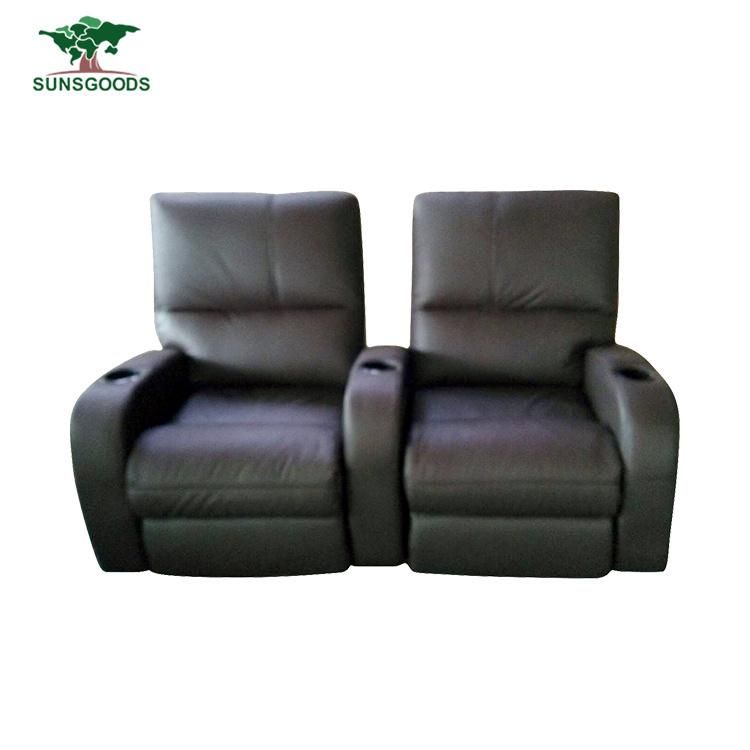 Classical Modern Home Furniture Leather Recliner Chesterfield Furniture