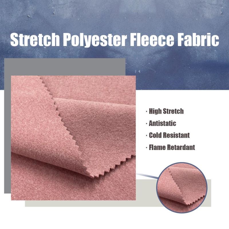 China Manufacturer Micro Fleece Fabric Poly Fleece Fabric High Quality 100% Polyester Micro Fleece Breathable Fabric for Garment Coat Sofa