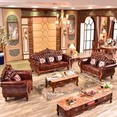Home Leather Sofa in Variously Color with Optional Sofas Seats