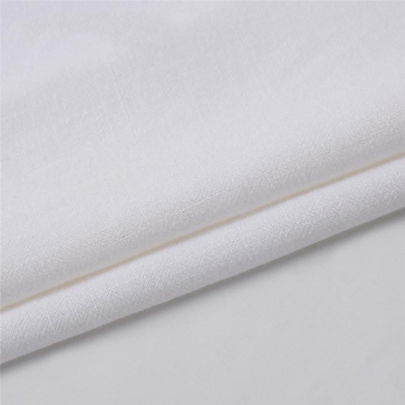Solid Linen Polyester Fabric Polyester Fabric for Tablecover and Sofa Blackout Fabrics for Curtain