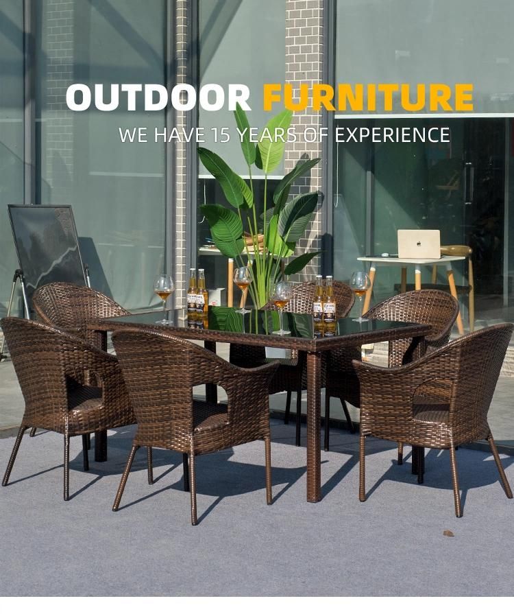 Fashion Outdoor Garden Rattan Furniture Sofa