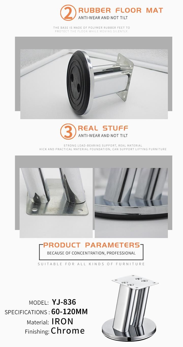 Metal Steel Furniture Sofa Table Legs with Good Quality