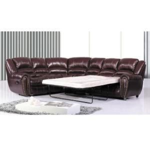 Modern Sectional Leather Recliner Sofa 6013C