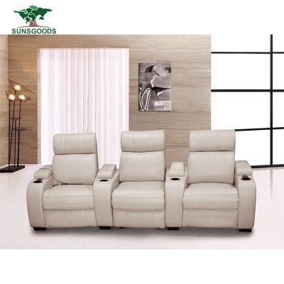 Best Selling Home Thearter Leather Recliner Sofa Chair/Recliners for Home Theatre Home Theater Leather Seats