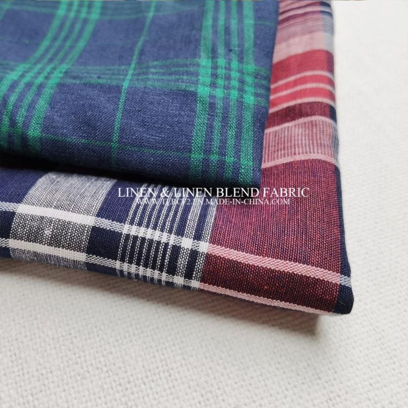 High Quality Linen and Viscose Woven Fabric for Sofa