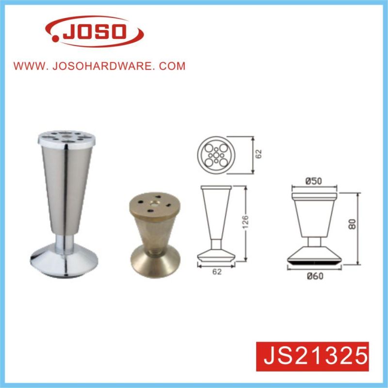 Multi-Specifications Modern Adjustable Cylindrical Leg for Sofa