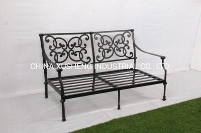 European Aluminum Outdoor Garden Chair Azusa Loveseat Dining Furniture Sofa