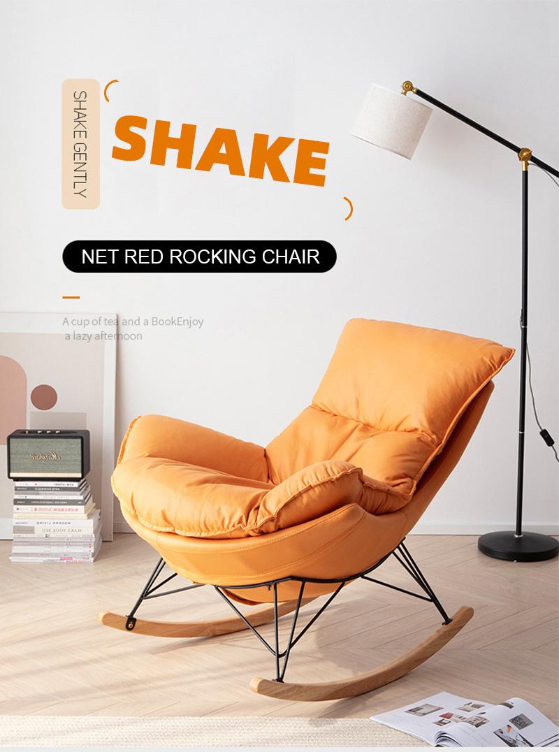 Italian Furniture Living Room Home Office Single Sofa Leather Chair