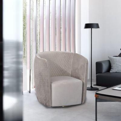 Custom Italian Luxury Genuine Single Sofa