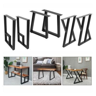 Office Furniture Square Metal Iron Table Leg
