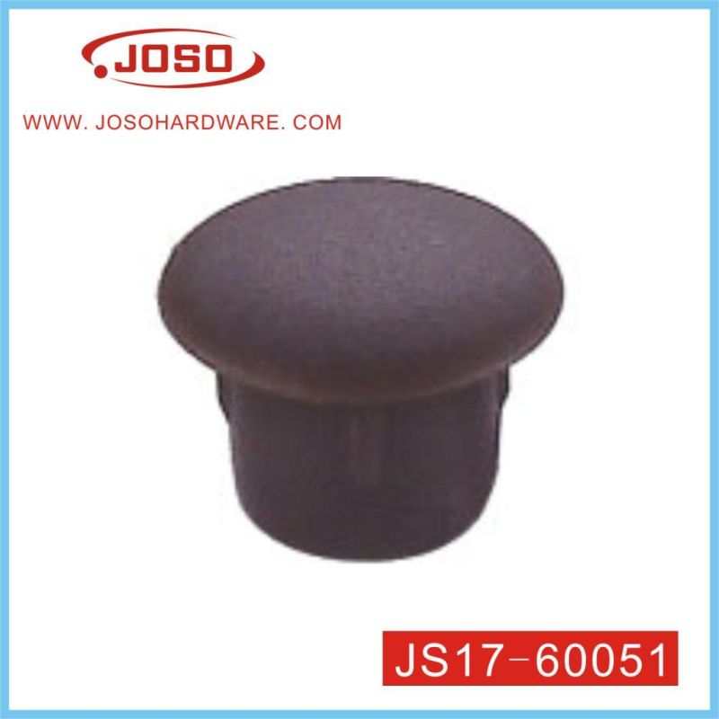 White Plastic Mushroom Bolt Cap of Furniture Hardware for Sofa Leg