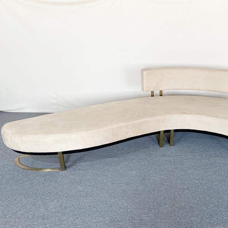 Factory Custom Modern Home Furniture Living Room Sofa with Backrest Furnitures Hotel Sofas