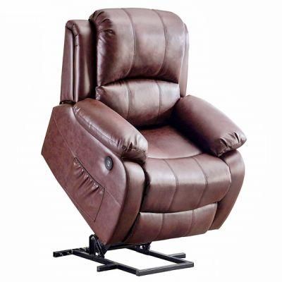 Jky Furniture Modern Design Leather Electric Lift Recliner Chair Sofa with Massage and Heating Functions for The Elderly