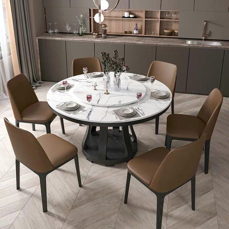 2019 New Design Modern Home Living Room Black Leather Sofa Sectional