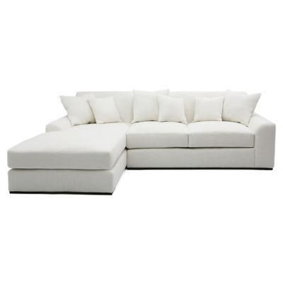 American Fabric Living Room Soft L Shaped Sofa