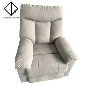 Italian Modern Design Furniture Luxury Leisure White Chaise Fabric Lounge Single Sofa Chair for Living Room