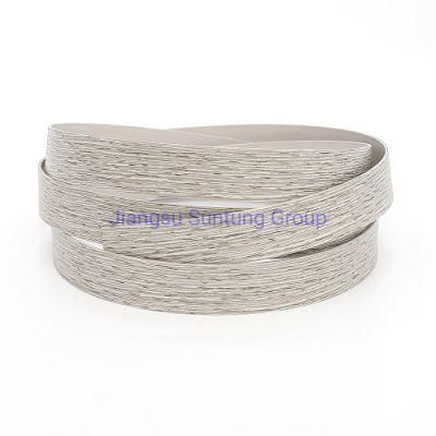 PVC Strip White Gold High Quality Edge Banding Tap Trim Strip Smooth PVC Acrylic Tape for Furniture