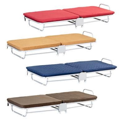Japan Mobile Folding Sofa Bed Camping Office Hospital Bed