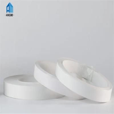 1.5mm Edge Banding 1*19mm PVC White Solid Flexible Edge Banding Trim Tape Belt Strip for Furniture and Office