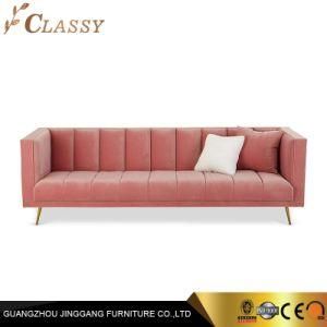 Pink Color Popular Leisure Sofa for Hotel