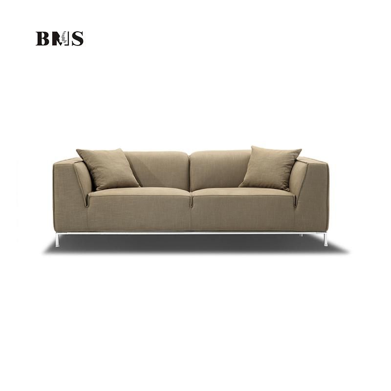 Modern Contemporary Convertible High Headrest Sectional Fabric Sofa