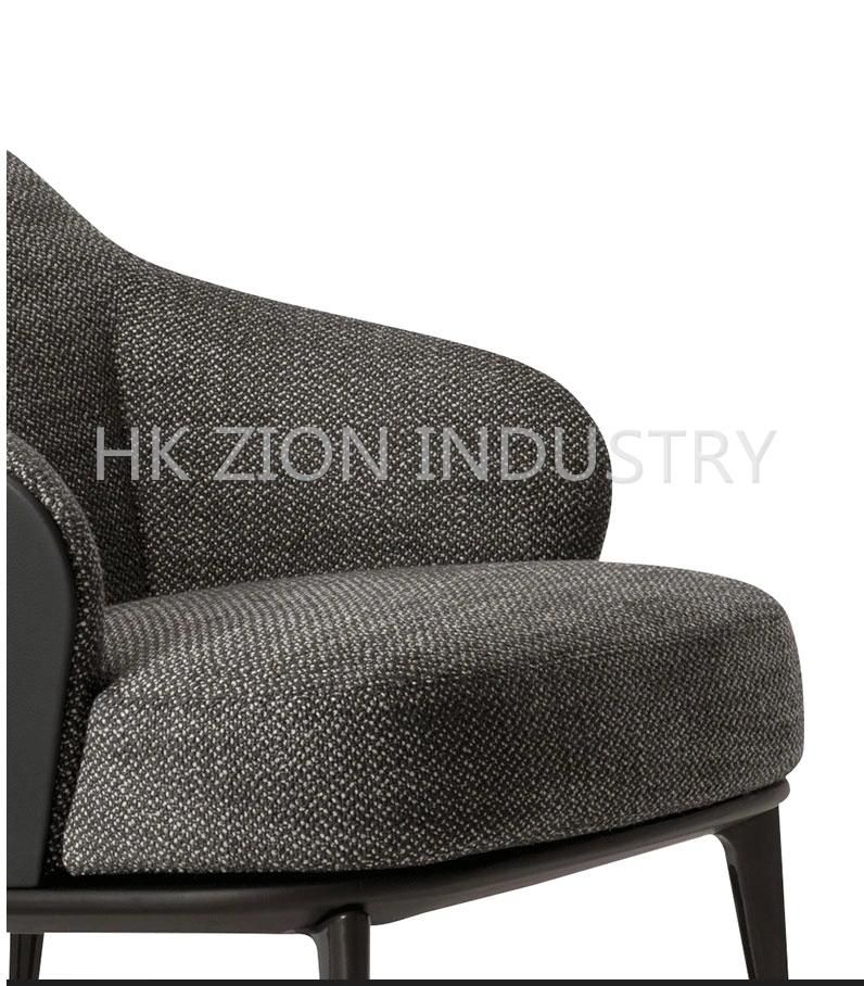 Nordic Style Modern Leather Single Sofa Chair Wooden Sofa Manufacturers Furnitures House Sofa Set Luxury Lounge Sofa Reception Chair Negotiate Chair Sofa